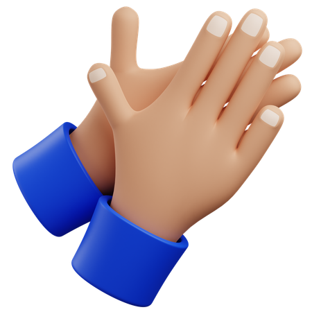 Clap hand gesture  3D Icon