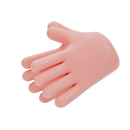 Clap Hand Gesture  3D Icon