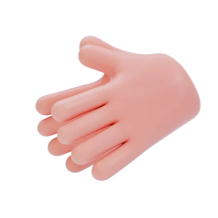 Clap Hand Gesture  3D Icon