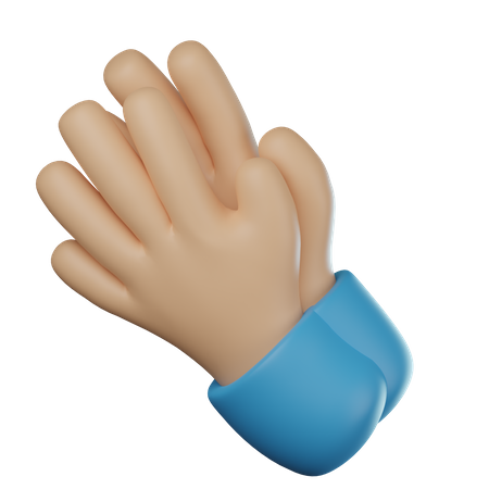 Clap Hand Gesture  3D Icon