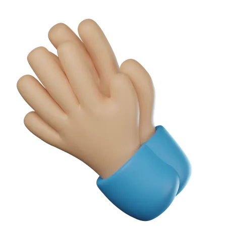 Clap Hand Gesture  3D Icon