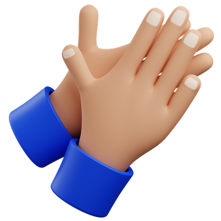 Clap hand gesture  3D Icon