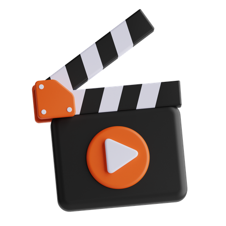 Clapboard  3D Icon