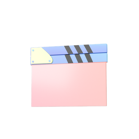 Clapboard  3D Icon