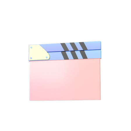 Clapboard  3D Icon