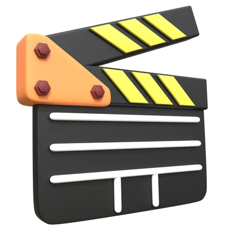 Clapper  3D Icon