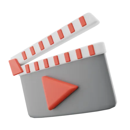 Clapper Board  3D Icon