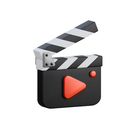 Clapper Board  3D Icon