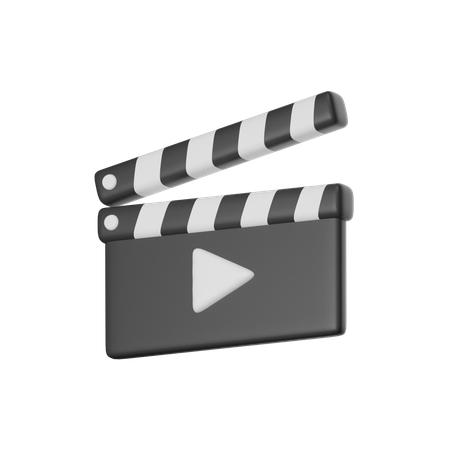 Clapper Board  3D Icon