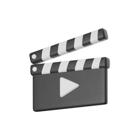 Clapper Board  3D Icon