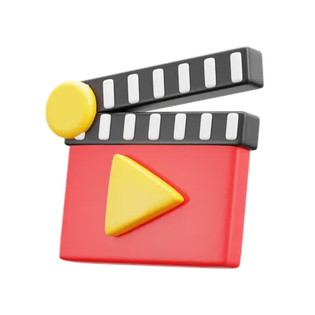 Clapper Board  3D Icon