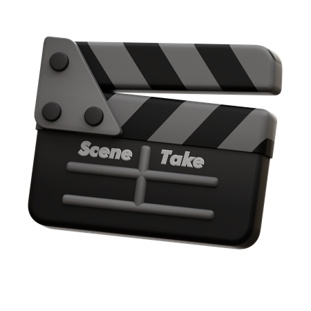 Clapper Board  3D Icon