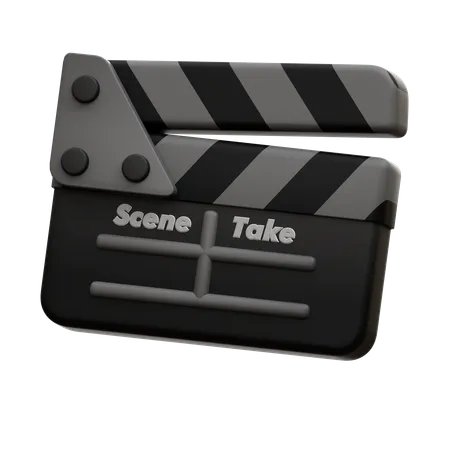 Clapper Board  3D Icon