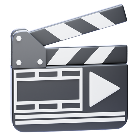 Clapper Board  3D Icon