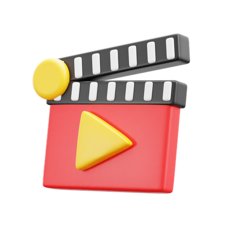 Clapper Board  3D Icon