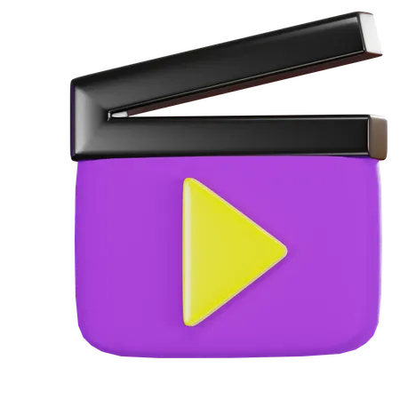 Play Video Music 3 D Icon 3D Icon