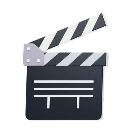 Clapperboard  3D Icon