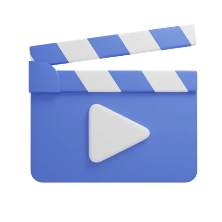 Clapperboard  3D Icon