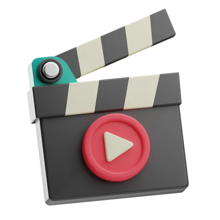 Clapperboard  3D Icon