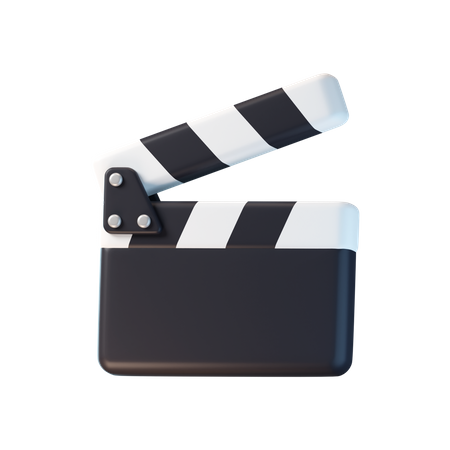 Clapperboard  3D Icon