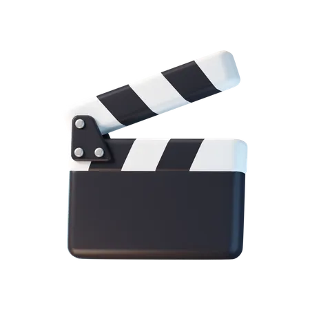 Clapperboard  3D Icon