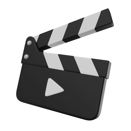 Clapperboard  3D Icon