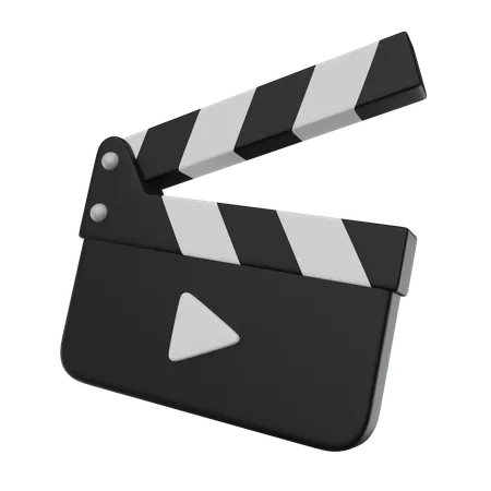 Clapperboard  3D Icon