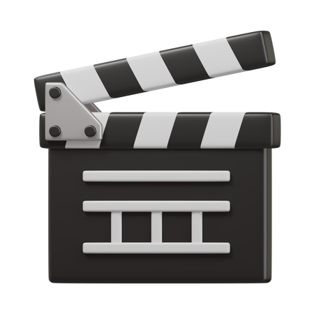 Clapperboard  3D Icon