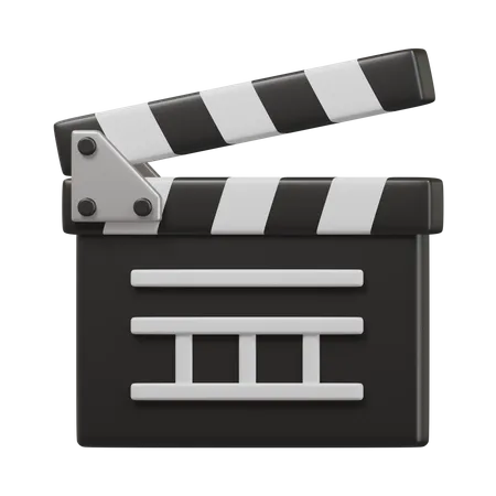 Clapperboard  3D Icon