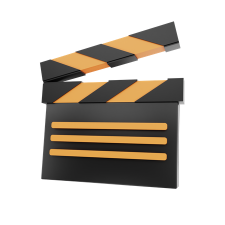 Clapperboard  3D Icon