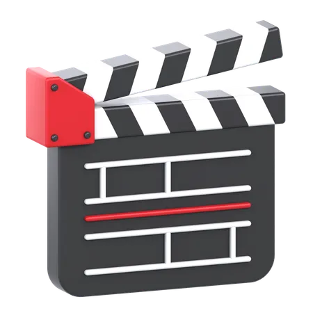 Clapperboard  3D Icon