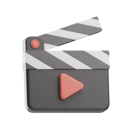 Clapperboard  3D Icon