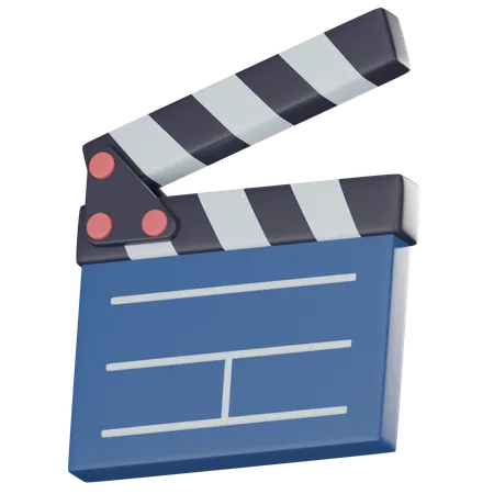 Clapperboard  3D Icon