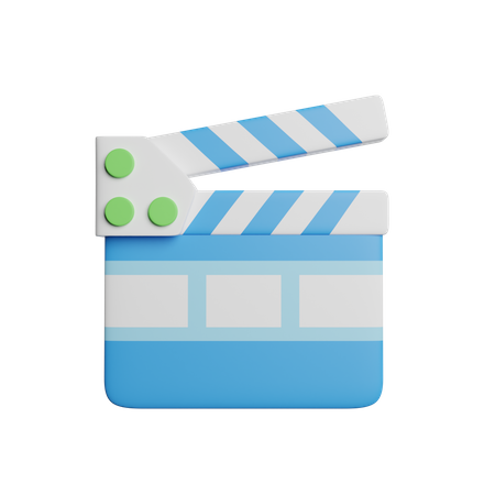 Clapperboard  3D Icon