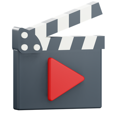 Clapperboard  3D Icon