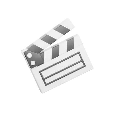 Clapperboard  3D Icon