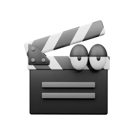 Clapperboard  3D Icon