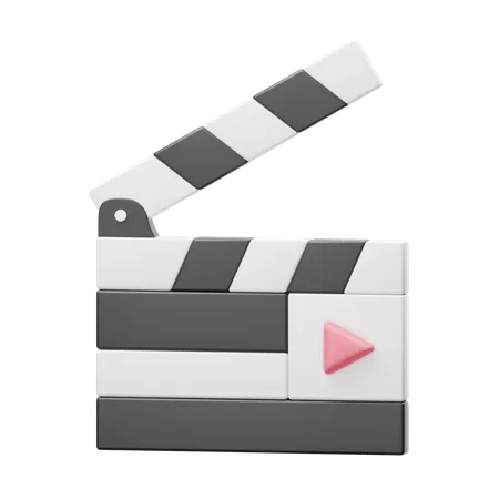 Clapperboard  3D Icon