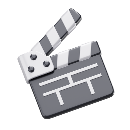 Clapperboard  3D Icon