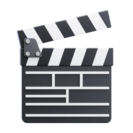 Clapperboard  3D Icon