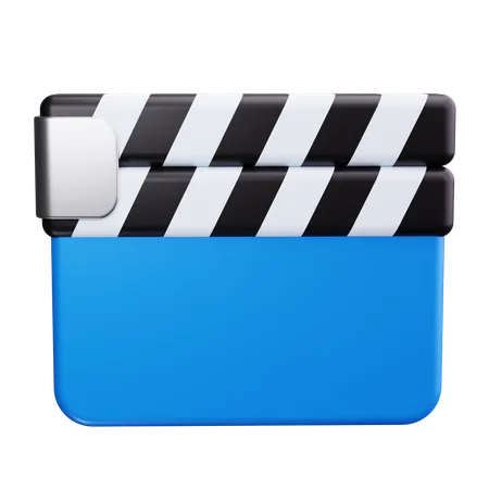 Clapperboard  3D Icon