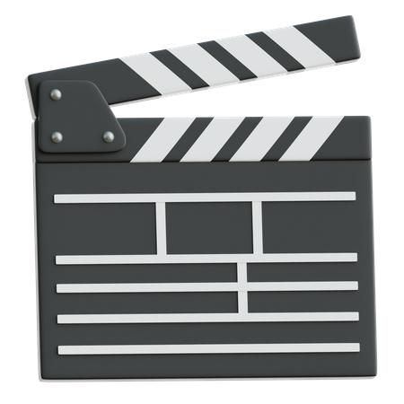 Clapperboard  3D Icon