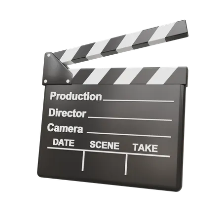 Clapperboard  3D Icon