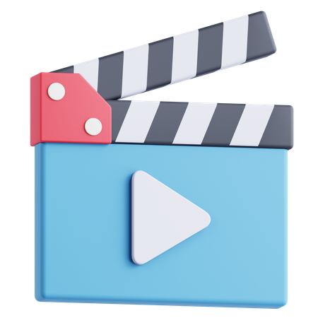 Clapperboard  3D Icon