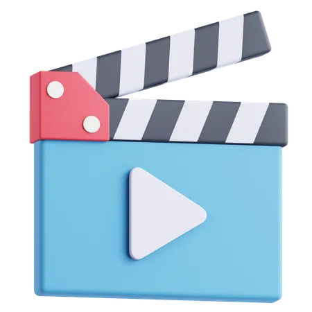 Clapperboard  3D Icon