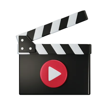 Clapperboard  3D Icon