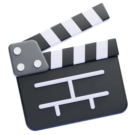 Clapperboard  3D Icon