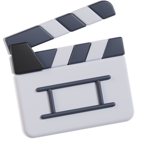 Clapperboard  3D Icon