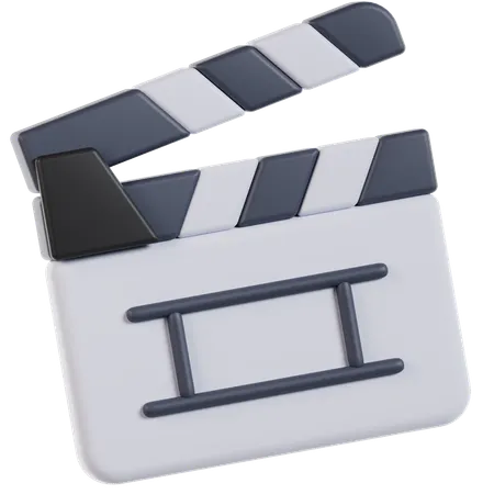 Clapperboard  3D Icon