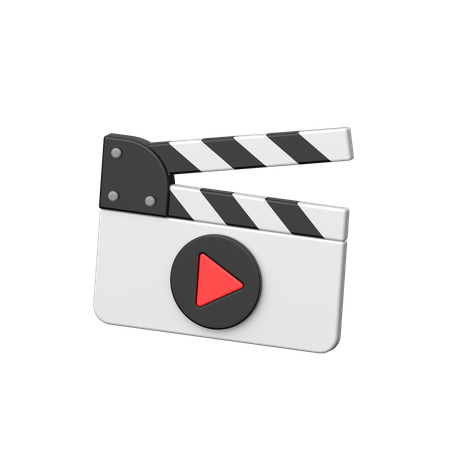 Clapperboard  3D Icon